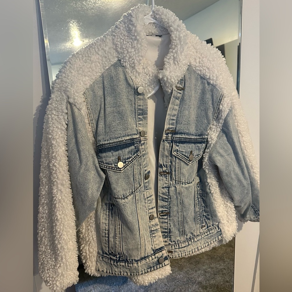 Sherpa Jean jacket